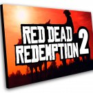 Red Dead Redemption 2 Game 12"x16" (30cm/40cm) Canvas Print