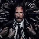 John Wick 2 Keanu Reeves 13"x19" (32cm/49cm) Polyester Fabric Poster