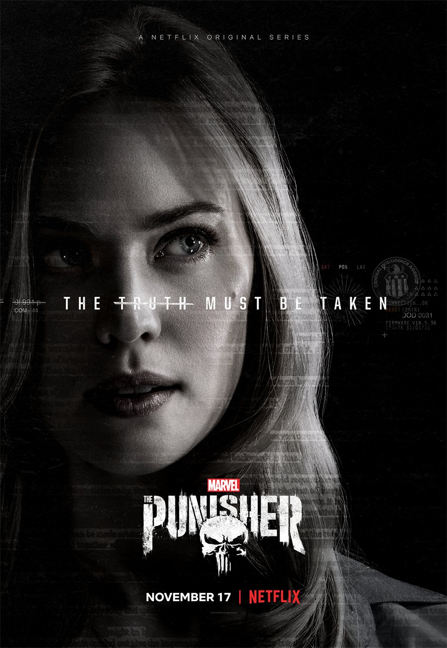 The Punisher Netflix Karen Page Deborah Ann Woll 18"x28" (45cm/70cm) Poster