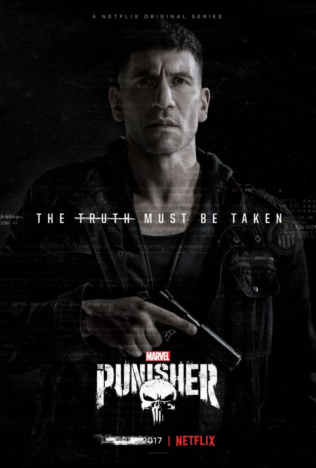 The Punisher Netflix Frank Castle Jon Bernthal 18"x28" (45cm/70cm) Poster