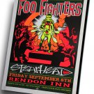 Foo Fighters Spearhead Rock Concert 12"x16" (30cm/40cm) Canvas Print