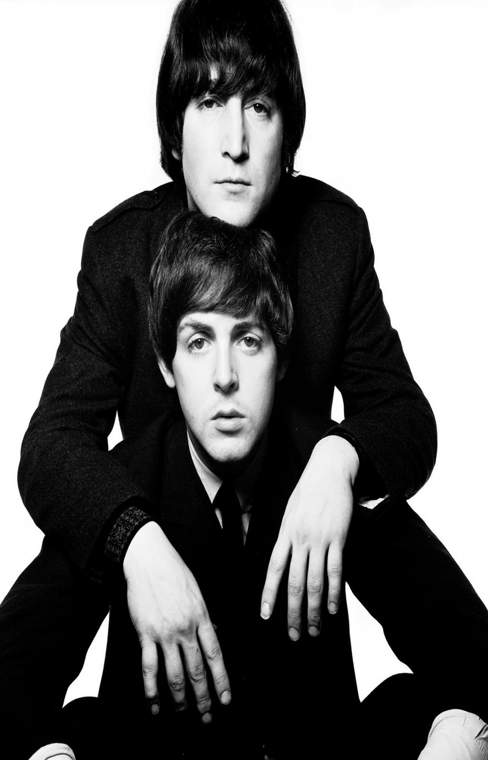 John Lennon Paul McCartney 18"x28" (45cm/70cm) Canvas Print