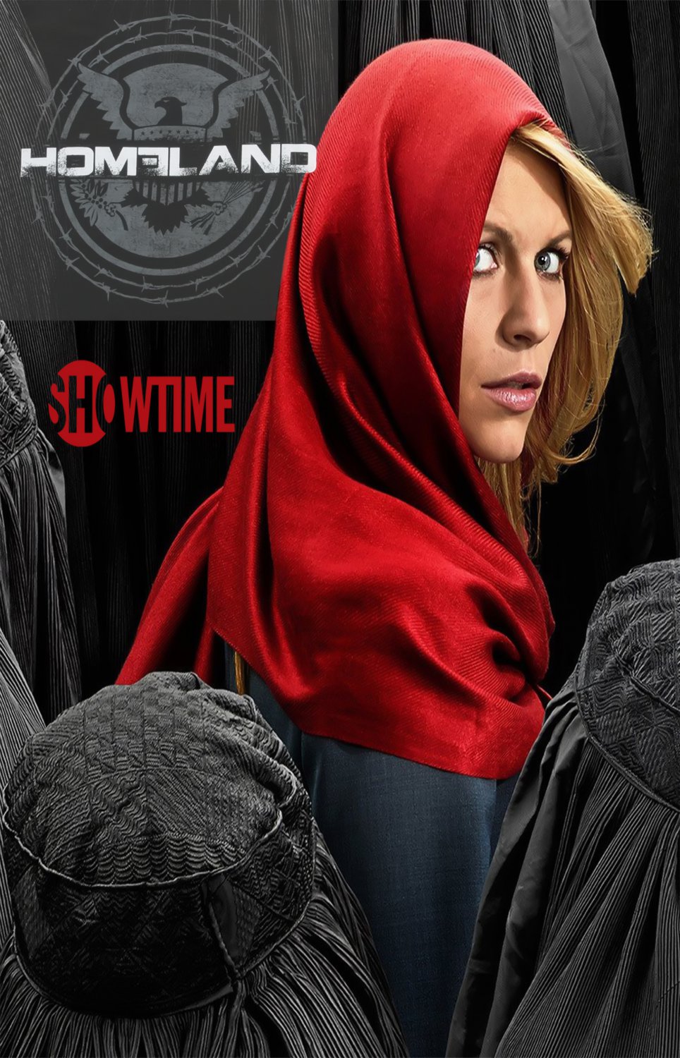 Homeland TV series 13"x19" (32cm/49cm) Polyester Fabric Poster