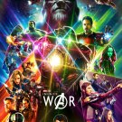 Avengers Infinity War Movie  13"x19" (32cm/49cm) Polyester Fabric Poster