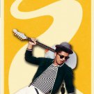 Bruno Mars 13"x19" (32cm/49cm) Polyester Fabric Poster
