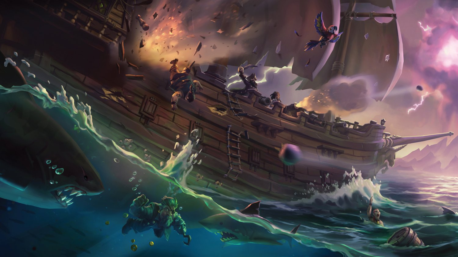 Sea of Thieves  Game 18"x28" (45cm/70cm) Poster