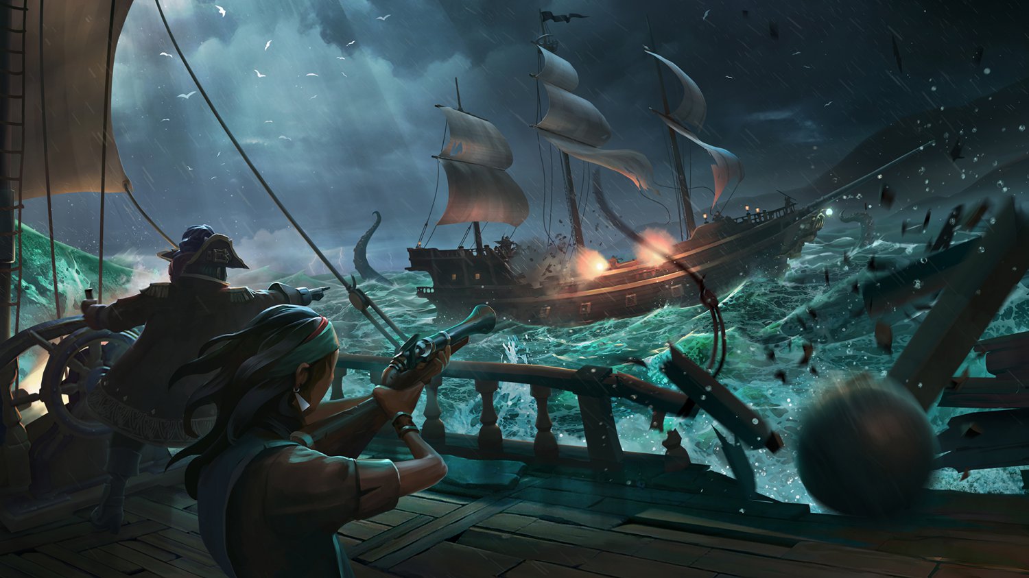 Sea of Thieves Game 18"x28" (45cm/70cm) Poster