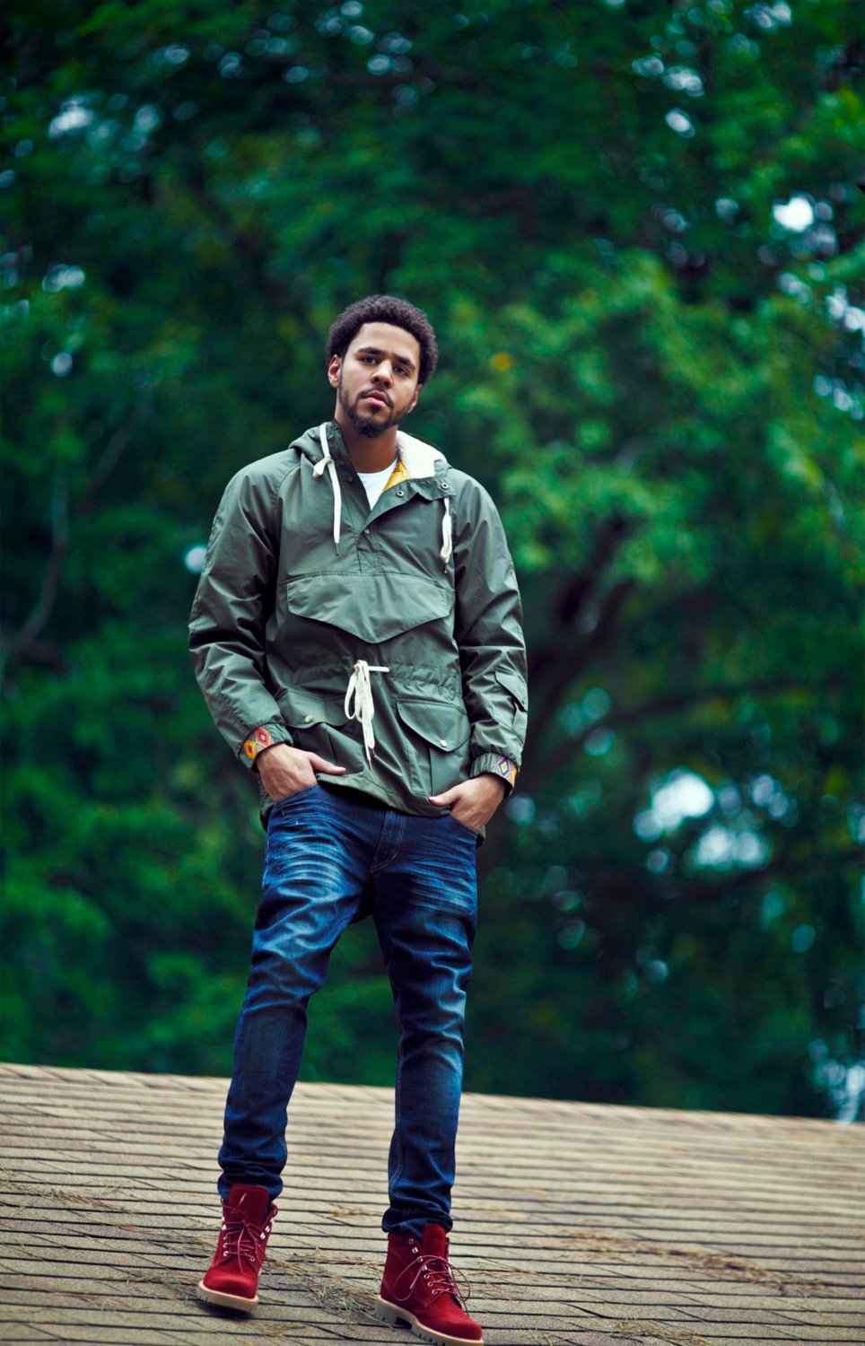 J. Cole  13"x19" (32cm/49cm) Polyester Fabric Poster