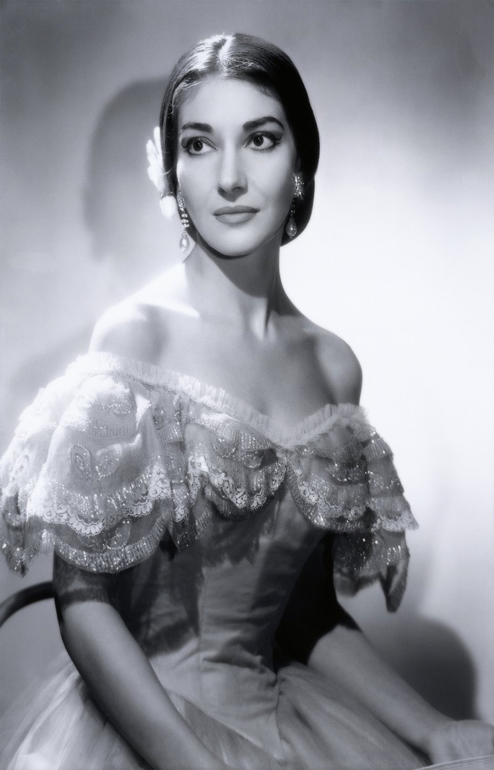Maria Callas  13"x19" (32cm/49cm) Polyester Fabric Poster