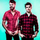 The Chainsmokers  13"x19" (32cm/49cm) Polyester Fabric Poster