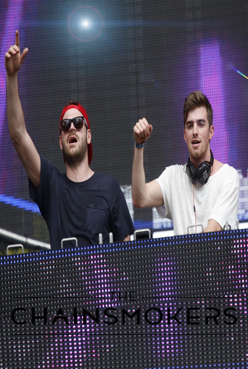 The Chainsmokers 13"x19" (32cm/49cm) Polyester Fabric Poster
