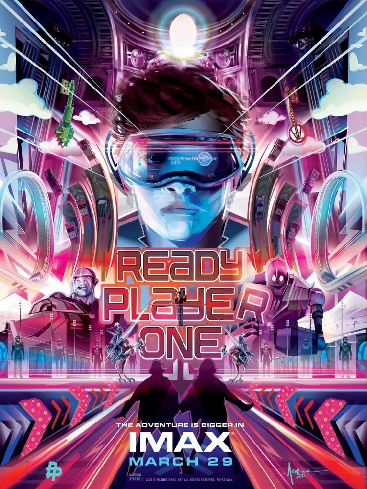 Ready Player One Movie  13"x19" (32cm/49cm) Polyester Fabric Poster