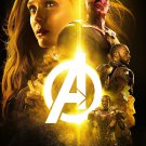 Avengers Infinity War 13"x19" (32cm/49cm) Polyester Fabric Poster