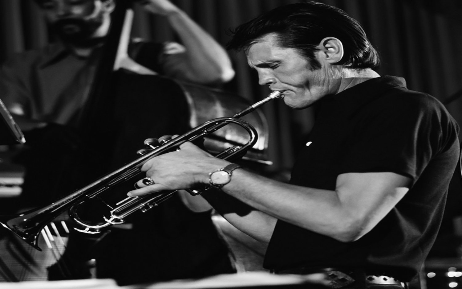 Chet Baker 18"x28" (45cm/70cm) Canvas Print