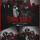 Squad Goals Young Greatness ft Wale 13"x19" (32cm/49cm) Polyester Fabric Poster