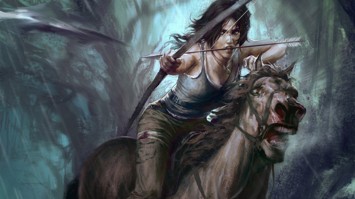 Shadow of the Tomb Raider 18"x28" (45cm/70cm) Canvas Print