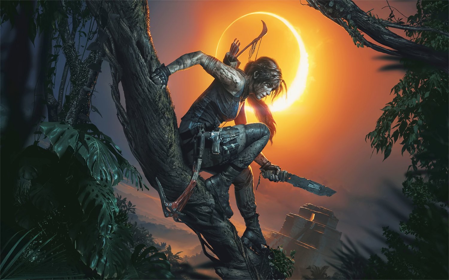 Shadow of the Tomb Raider  13"x19" (32cm/49cm) Polyester Fabric Poster