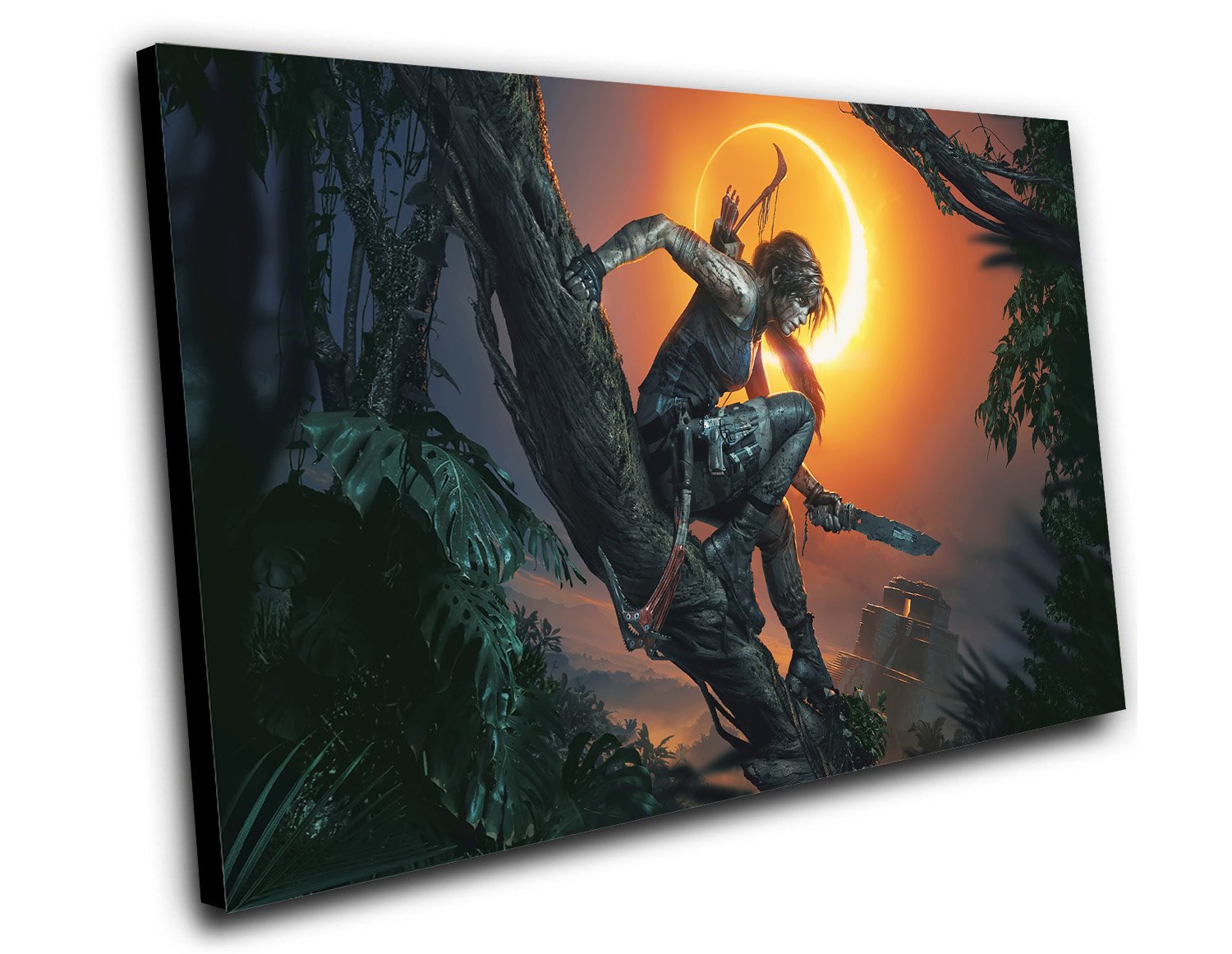 Shadow of the Tomb Raider Game 12"x16" (30cm/40cm) Canvas Print
