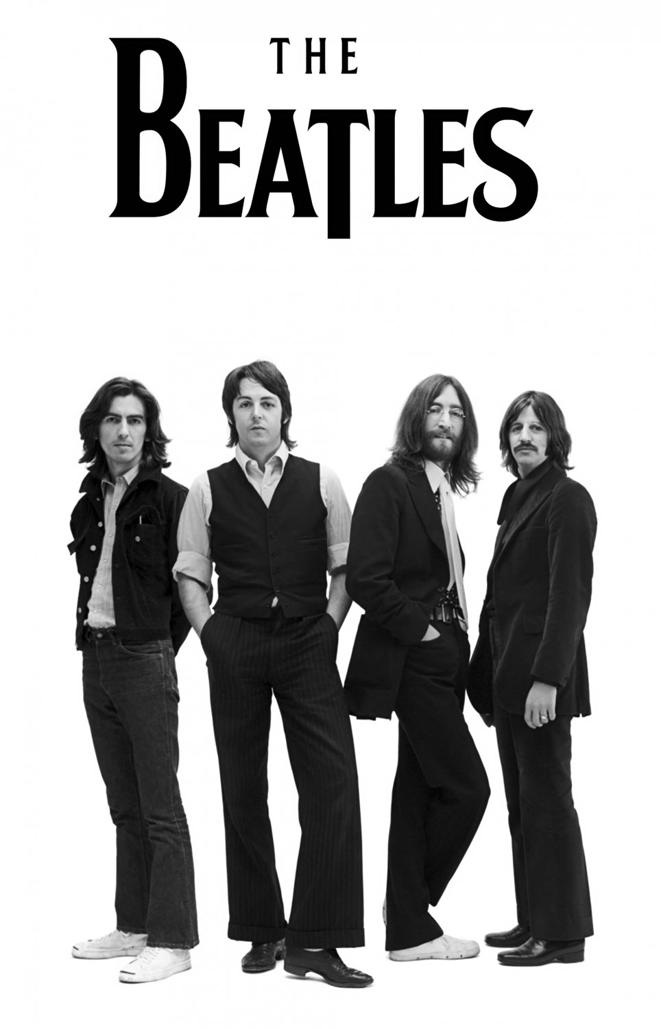 The Beatles  13"x19" (32cm/49cm) Polyester Fabric Poster