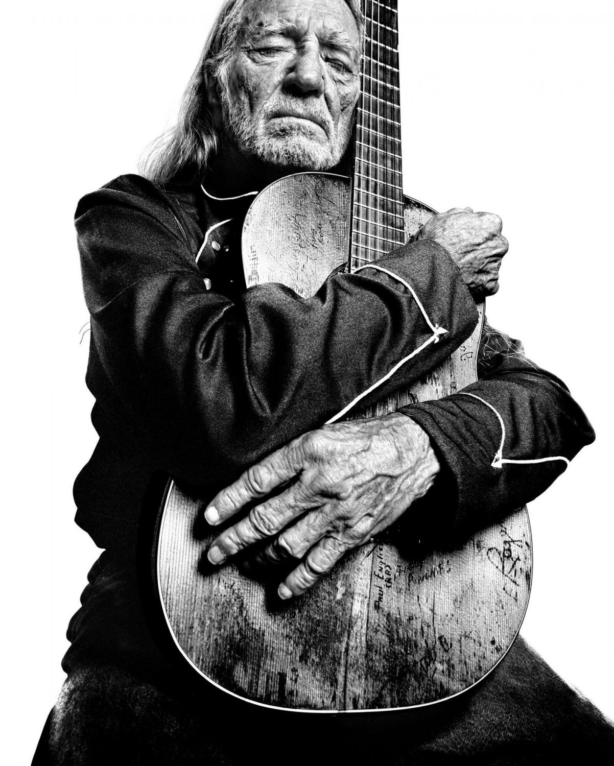 Willie Nelson 13"x19" (32cm/49cm) Polyester Fabric Poster