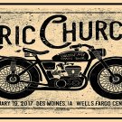 Eric Church 13"x19" (32cm/49cm) Polyester Fabric Poster
