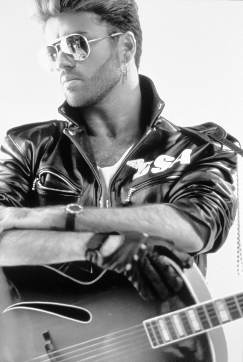 George Michael 18"x28" (45cm/70cm) Canvas Print