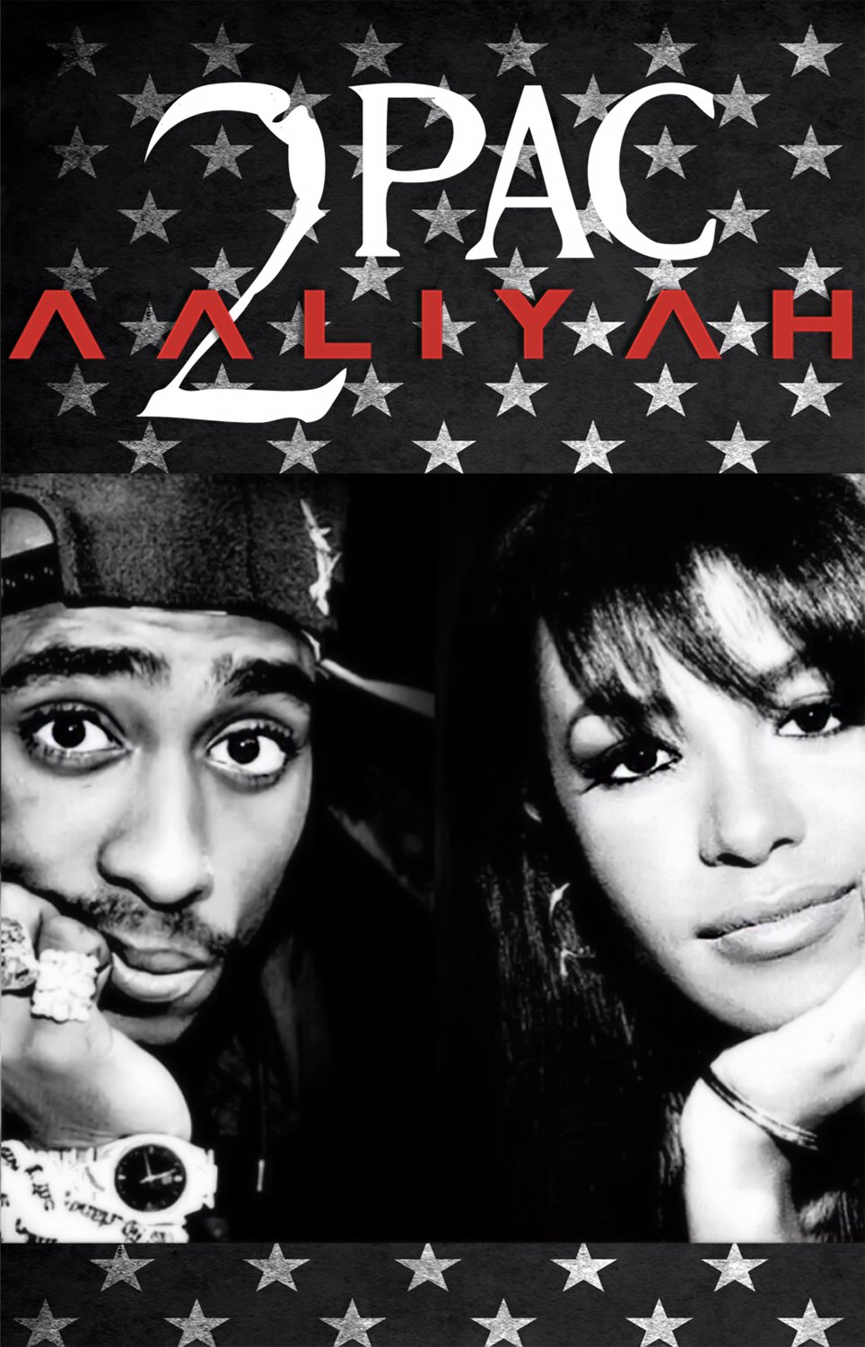 Tupac Shakur Aaliyah  18"x28" (45cm/70cm) Poster