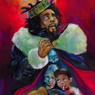 J. Cole K.O.D. 13"x19" (32cm/49cm) Polyester Fabric Poster