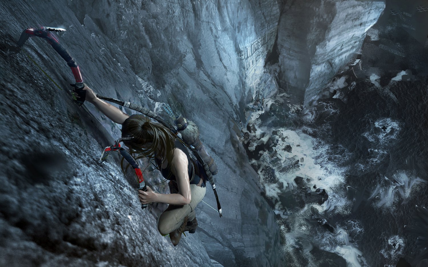 Shadow of the Tomb Raider 18"x28" (45cm/70cm) Canvas Print