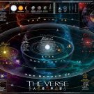 Complete and Official Map of the Verse Chart 18"x28" (45cm/70cm) Canvas Print