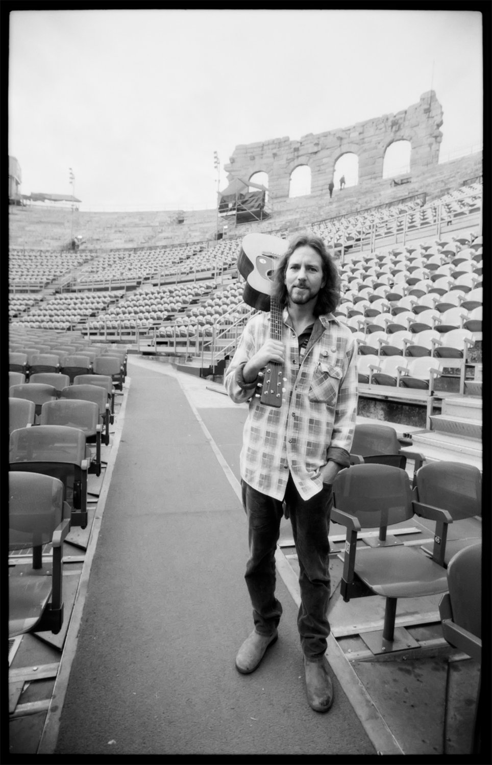 Eddie Vedder Pearl Jam  18"x28" (45cm/70cm) Canvas Print