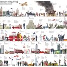 Once Upon a Time in Hong Kong Infographic Chart 18"x28" (45cm/70cm) Canvas Print
