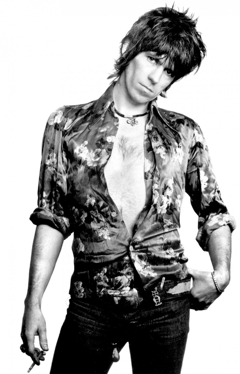 Keith Richards Rolling Stone  13"x19" (32cm/49cm) Polyester Fabric Poster