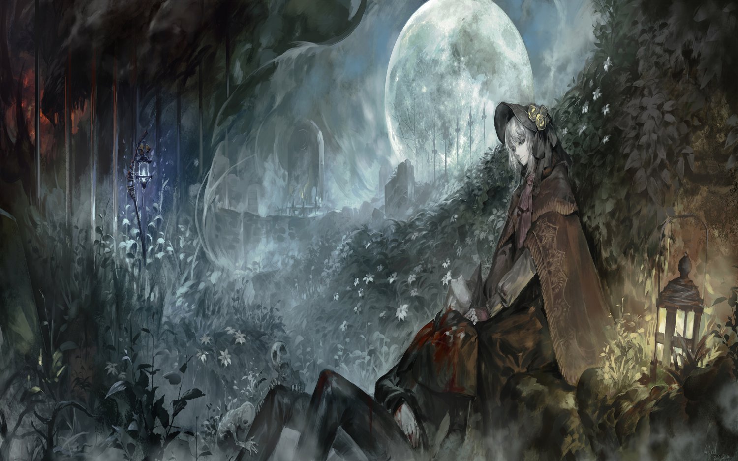 Bloodborne 18"x28" (45cm/70cm) Canvas Print