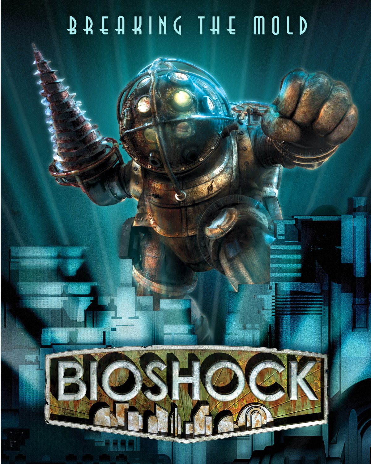 Bioshock  13"x19" (32cm/49cm) Polyester Fabric Poster