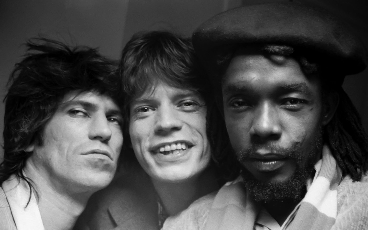 Keith Richards Mick Jagger Peter Tosh 18"x28" (45cm/70cm) Canvas Print