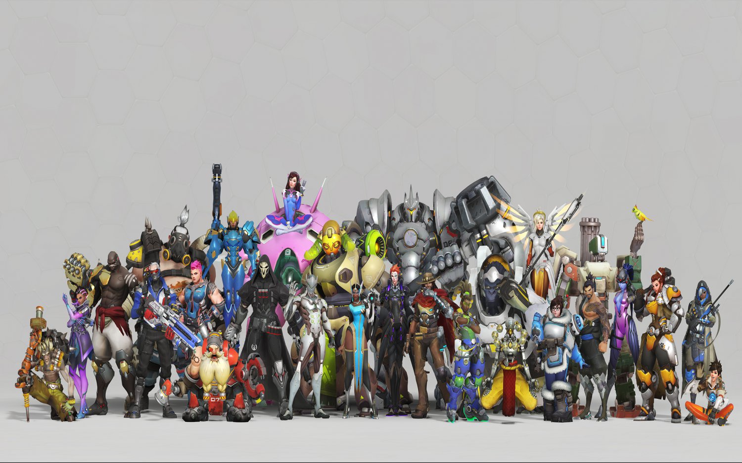 Overwatch Game 13"x19" (32cm/49cm) Polyester Fabric Poster