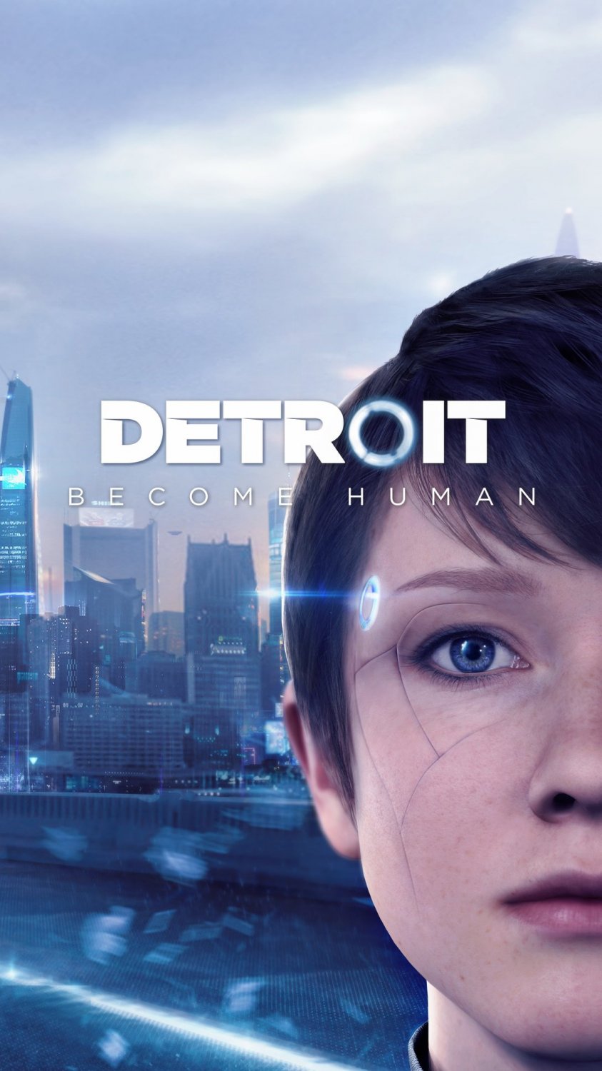 Detroit Become Human Game 13"x19" (32cm/49cm) Polyester Fabric Poster