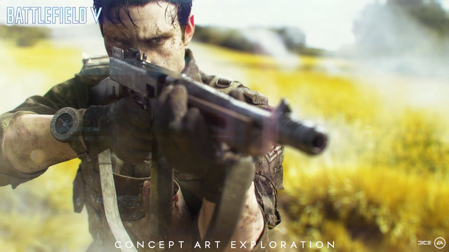 Battlefield V 13"x19" (32cm/49cm) Polyester Fabric Poster