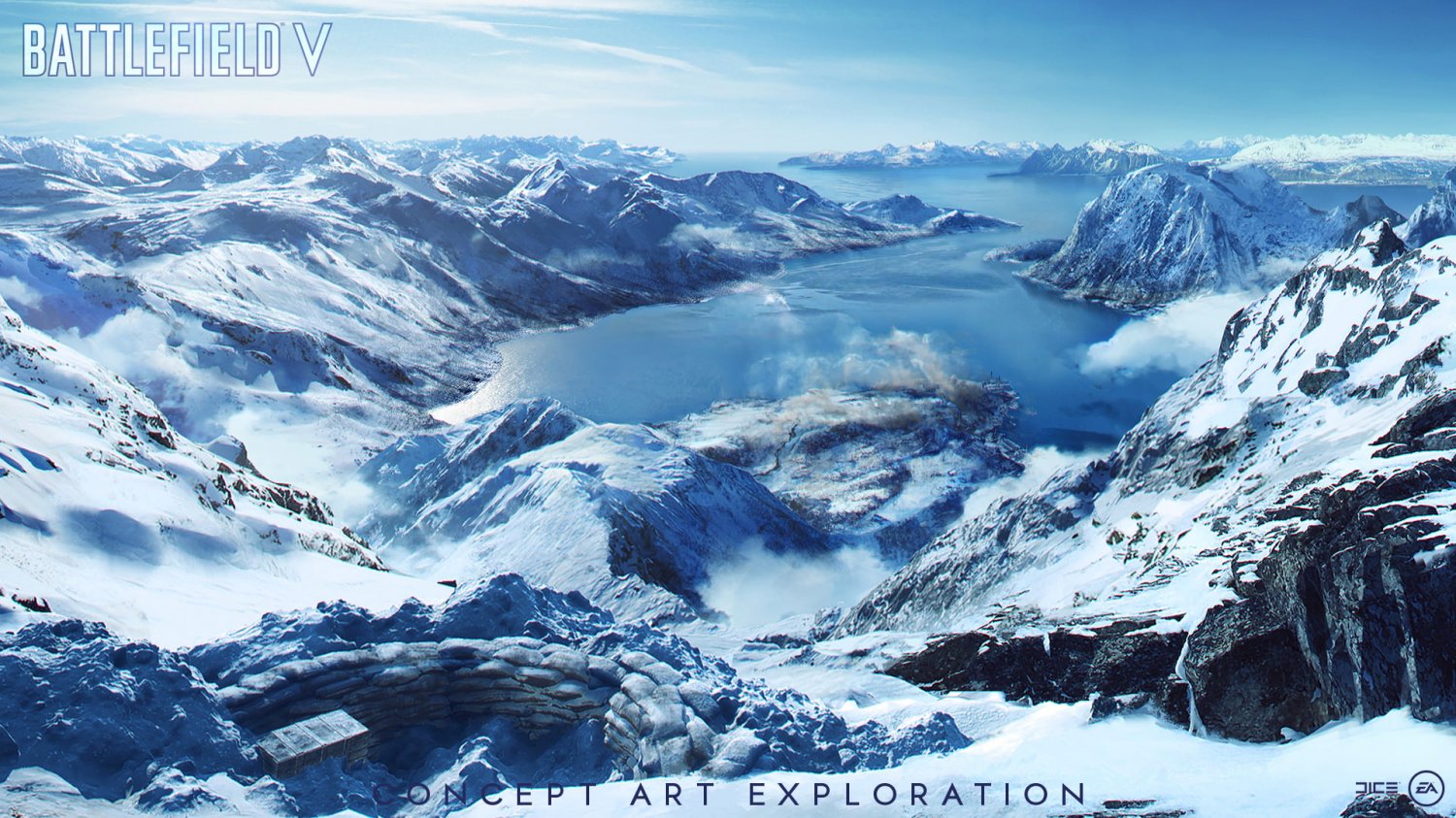Battlefield V 13"x19" (32cm/49cm) Polyester Fabric Poster