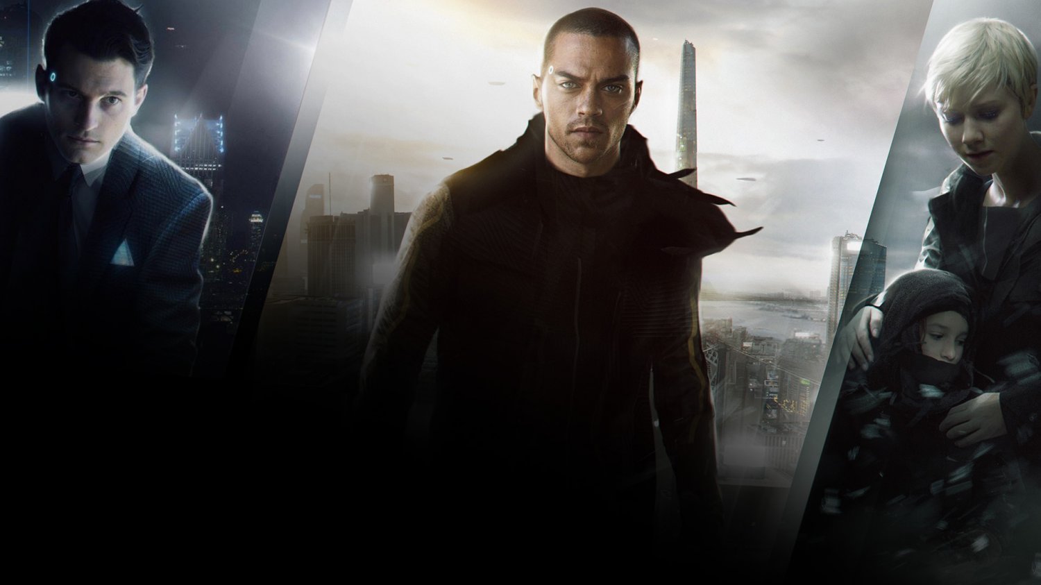 Detroit Become Human Game 18"x28" (45cm/70cm) Canvas Print