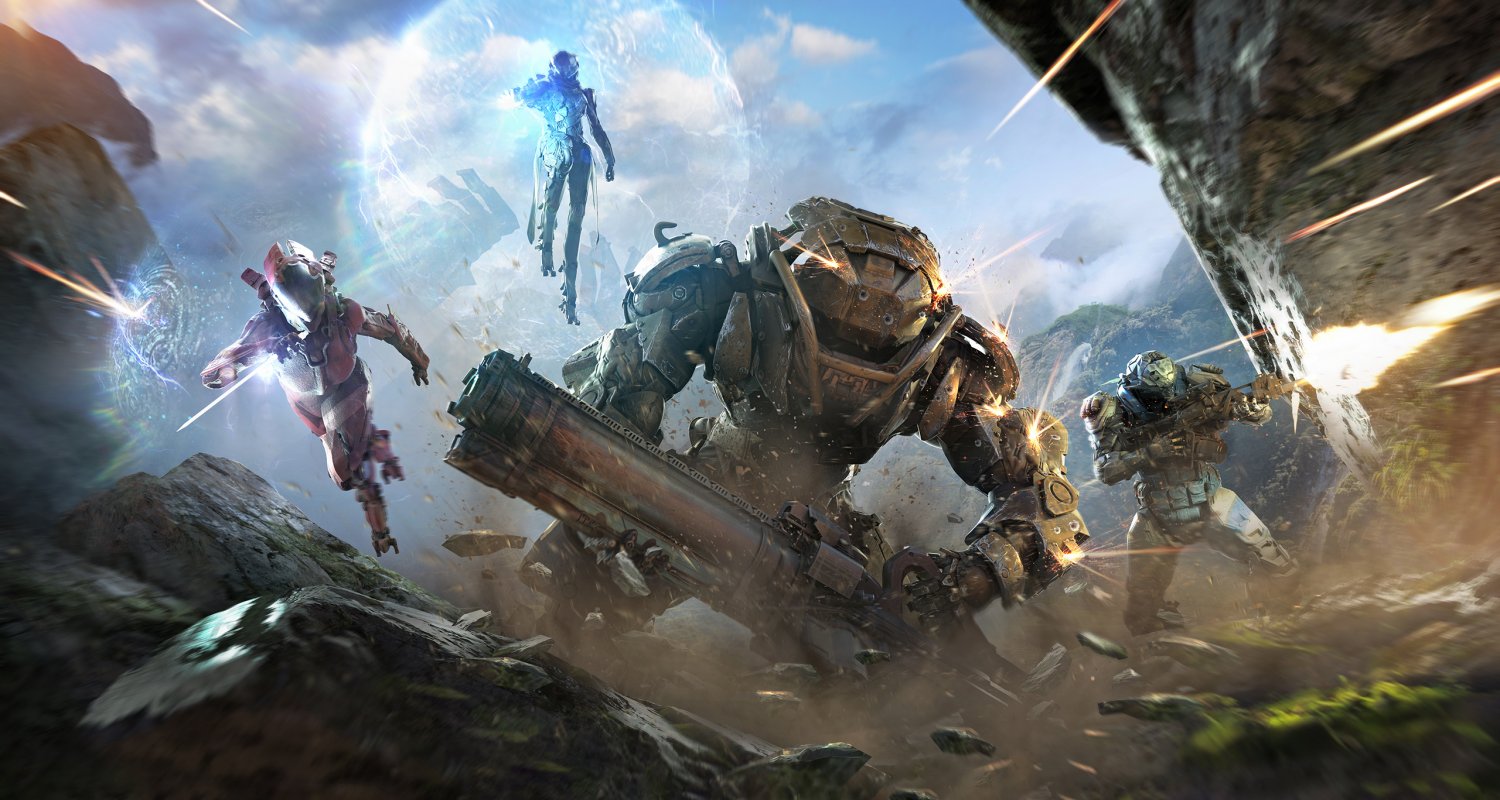 Anthem Bioware Game 18"x28" (45cm/70cm) Canvas Print