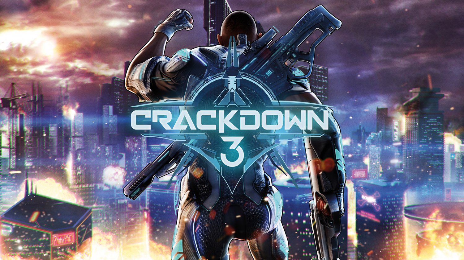 Crackdown 3  Game 13"x19" (32cm/49cm) Polyester Fabric Poster