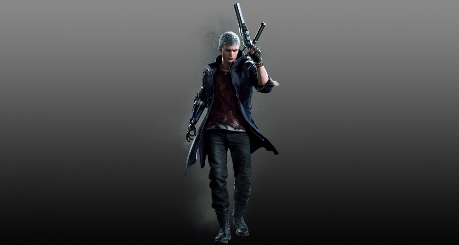 Devil May Cry 5 Game 13"x19" (32cm/49cm) Polyester Fabric Poster