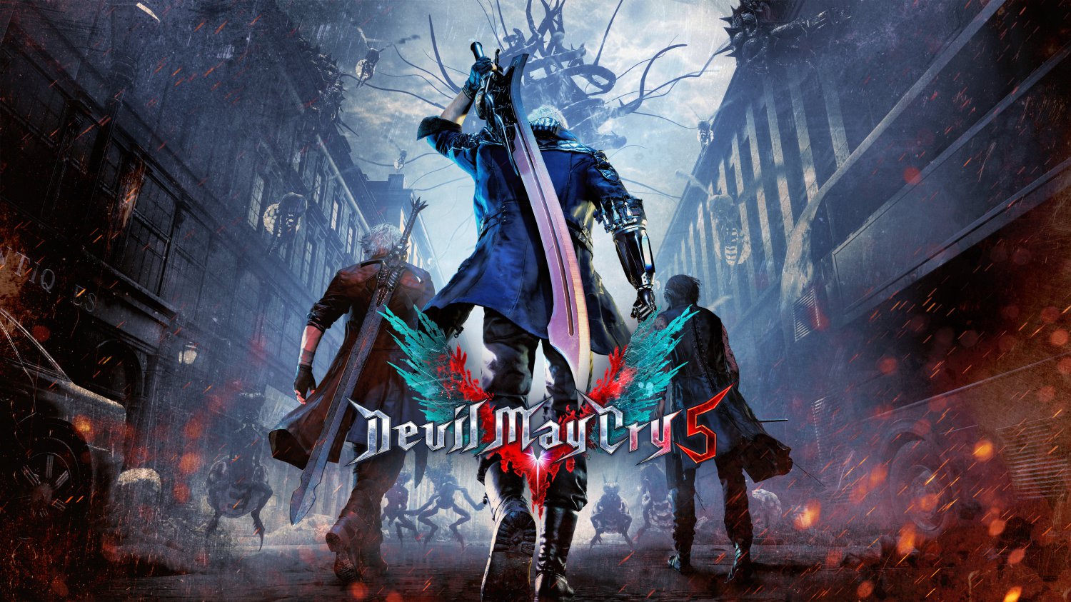 Devil May Cry 5 Game  18"x28" (45cm/70cm) Canvas Print
