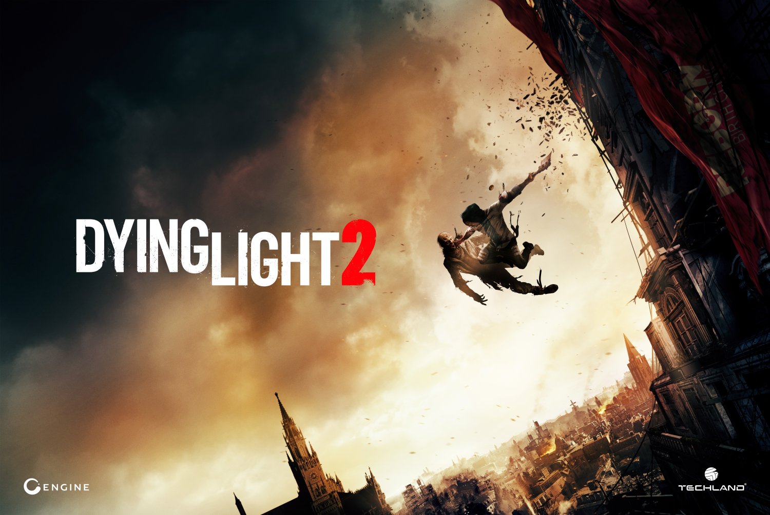 Dying Light 2 Game 13"x19" (32cm/49cm) Polyester Fabric Poster