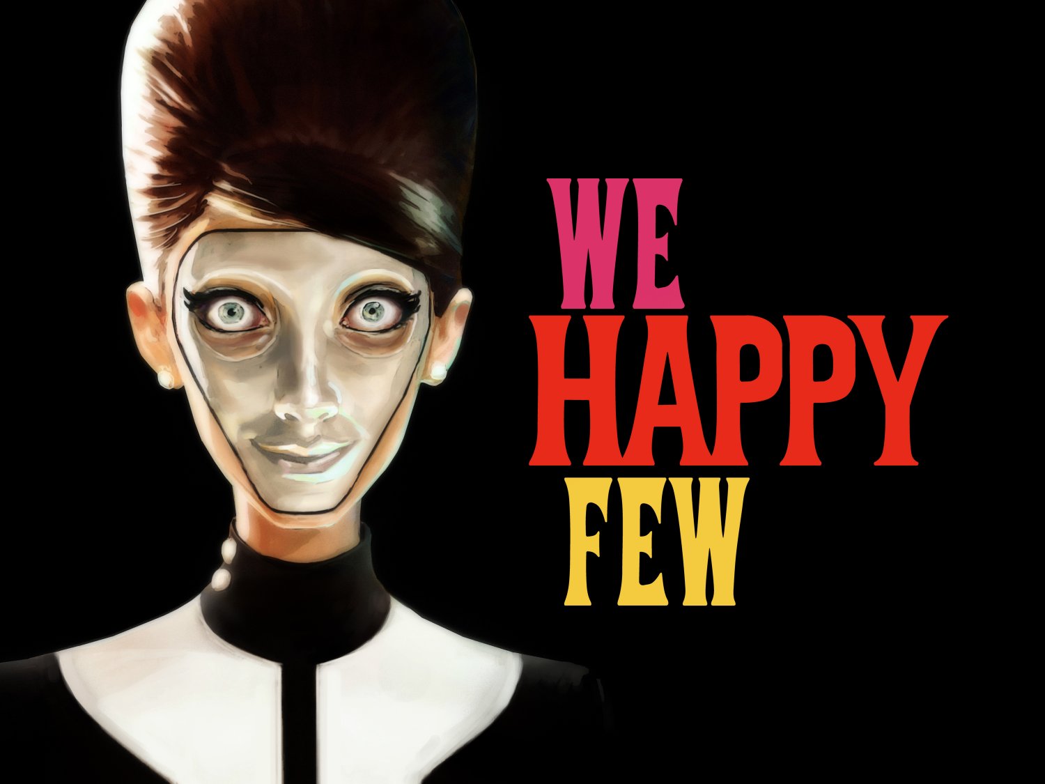 We Happy Few Game 13"x19" (32cm/49cm) Polyester Fabric Poster