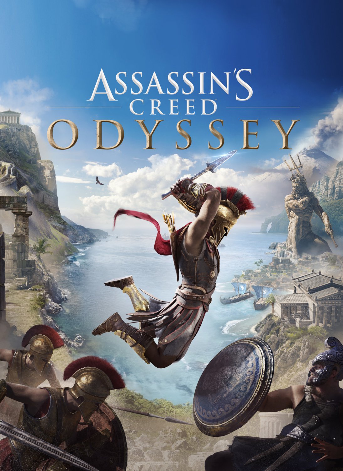 Assassin's Creed Odyssey Ancient Greece 13"x19" (32cm/49cm) Polyester Fabric Poster