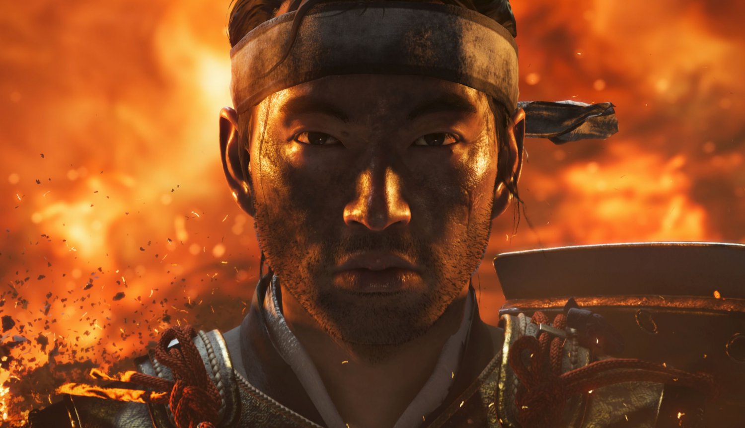 Ghost of Tsushima 13"x19" (32cm/49cm) Polyester Fabric Poster