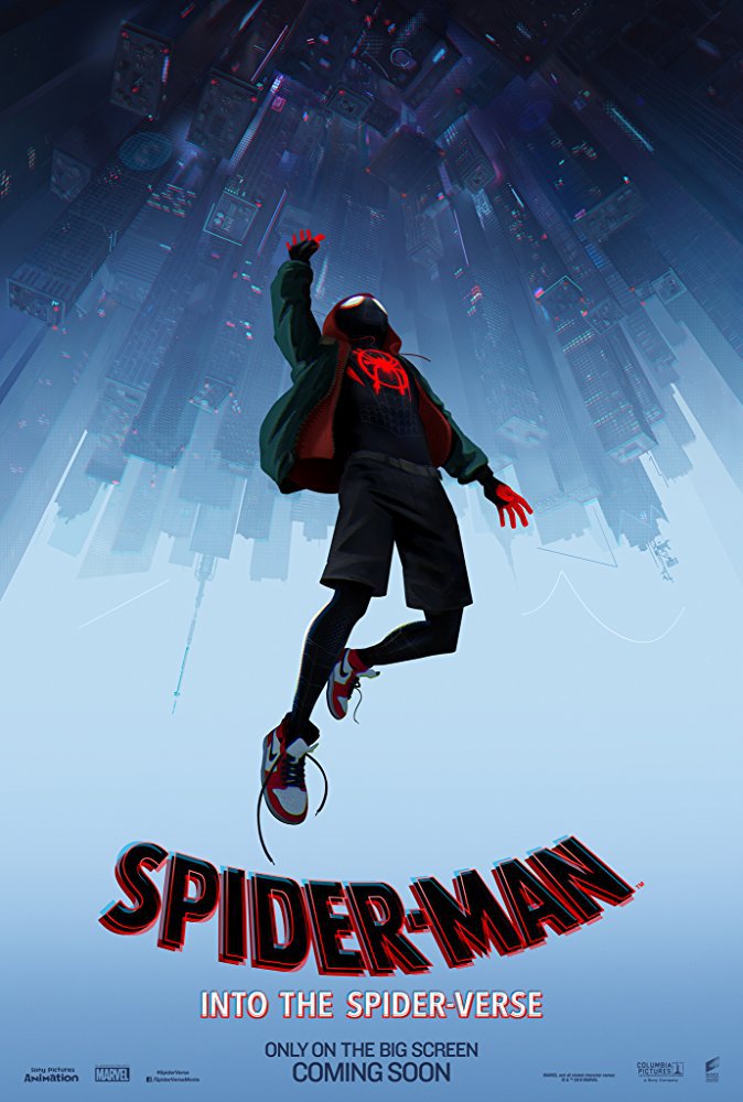 Spider-Man Into the Spider-Verse 2018  13"x19" (32cm/49cm) Polyester Fabric Poster